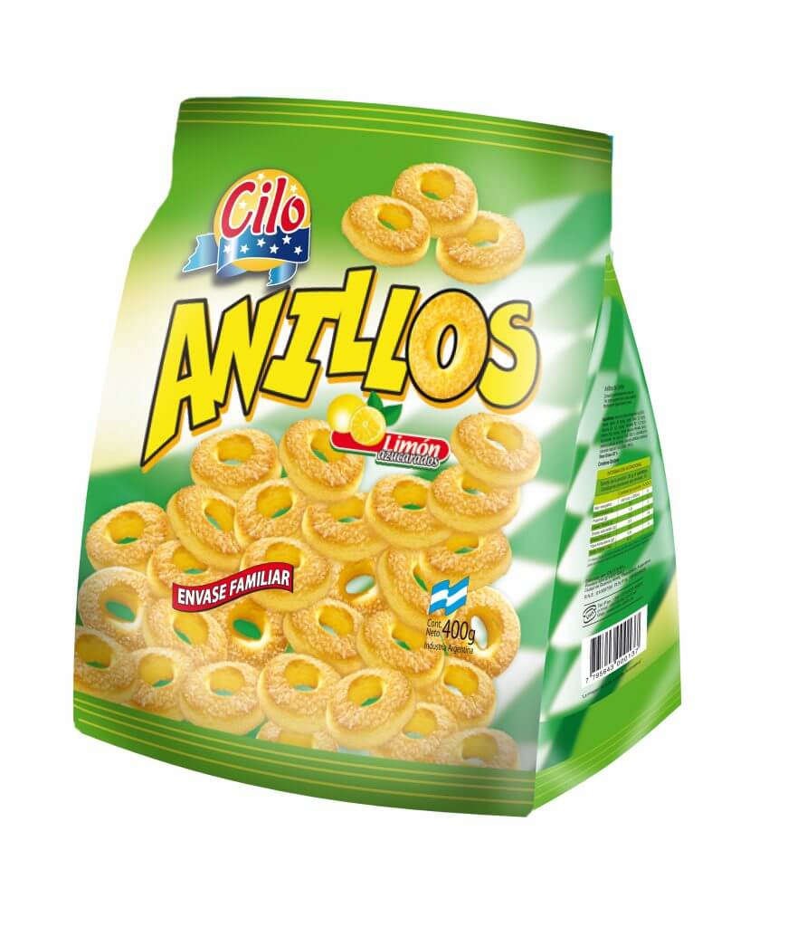 CILO Bañada Anillos Limon 300gr x12