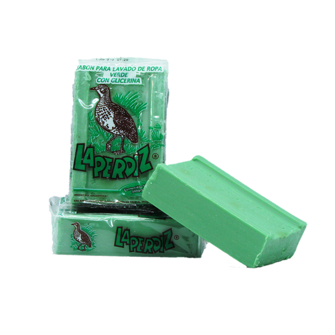 La Perdiz Jabon Verde 200gr x48