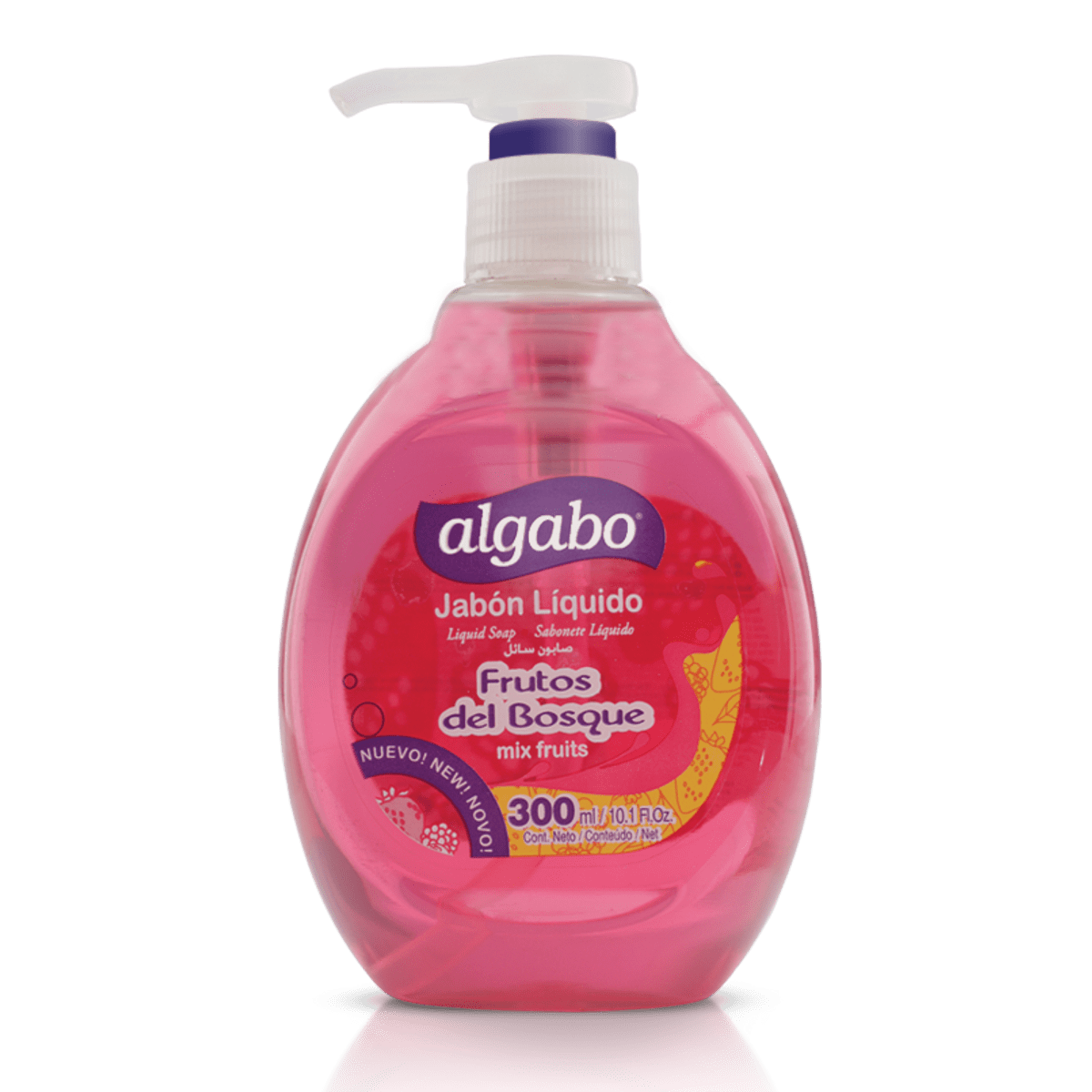 ALGABO Jabon Liq. 300ml Fr.Bosque (12)