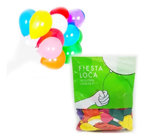 Globo Fiesta Loca MIXTO x50