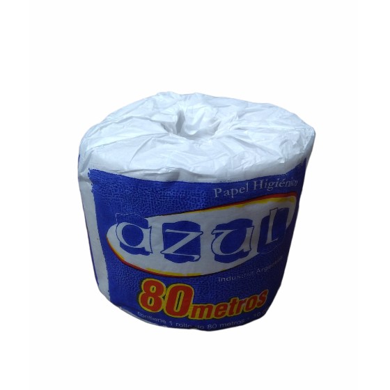 EB Higienico Azul 1x80m blanco x40