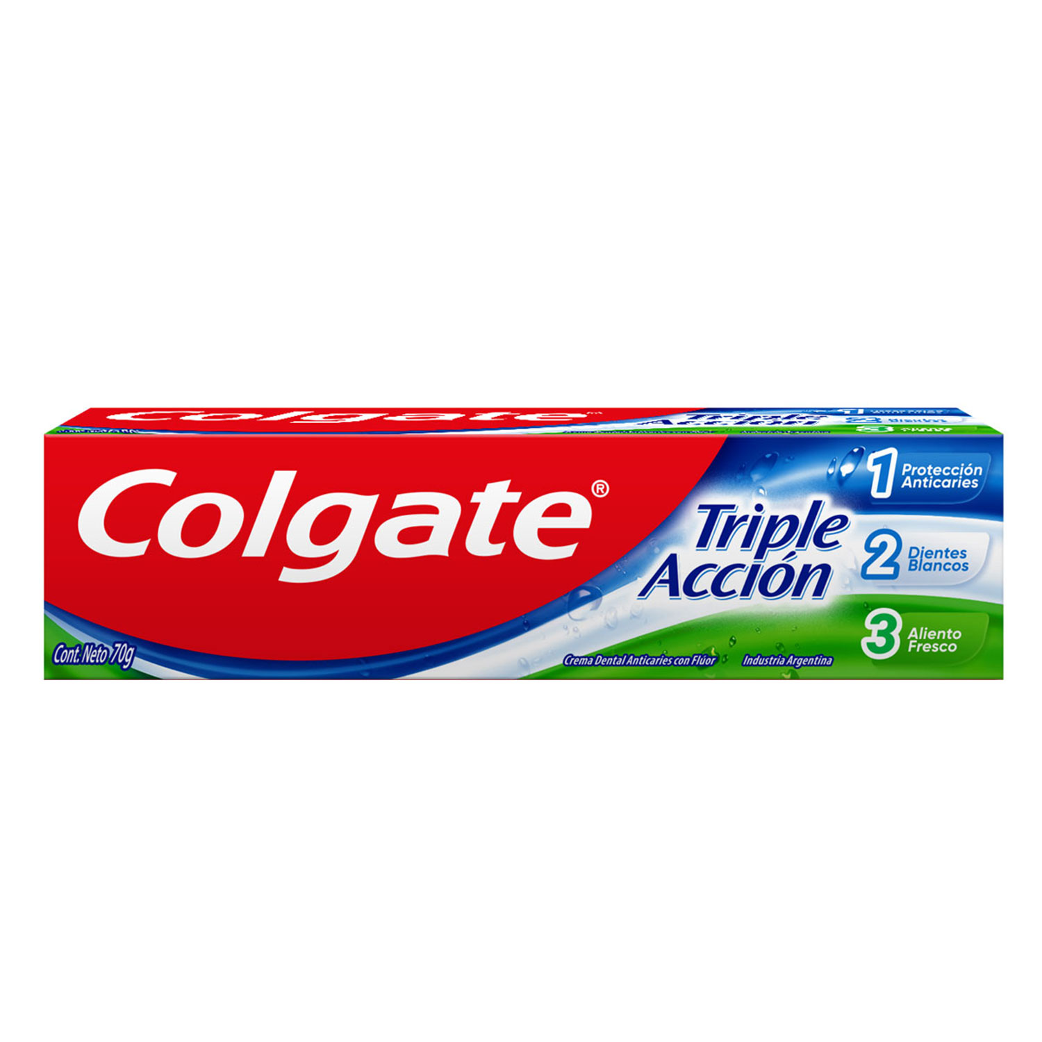 QM Crema dental Colgate 3Acc. 70gr x12