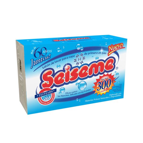 Jabon Pan SEISEME 300grs x50
