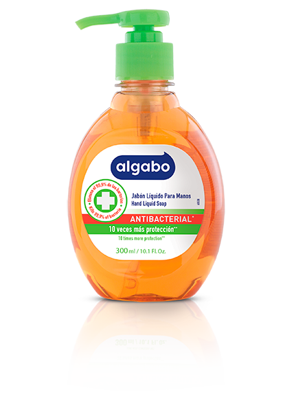 ALGABO Jabon Liq. Antibac. 300ml D/P (12)