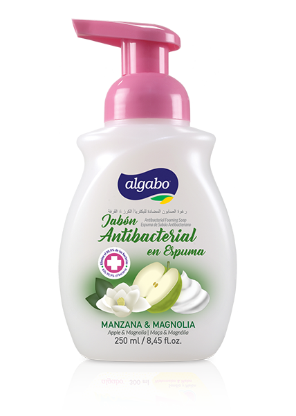 ALGABO Jabon Esp. Antibact.  Manzana/Magn 250ml