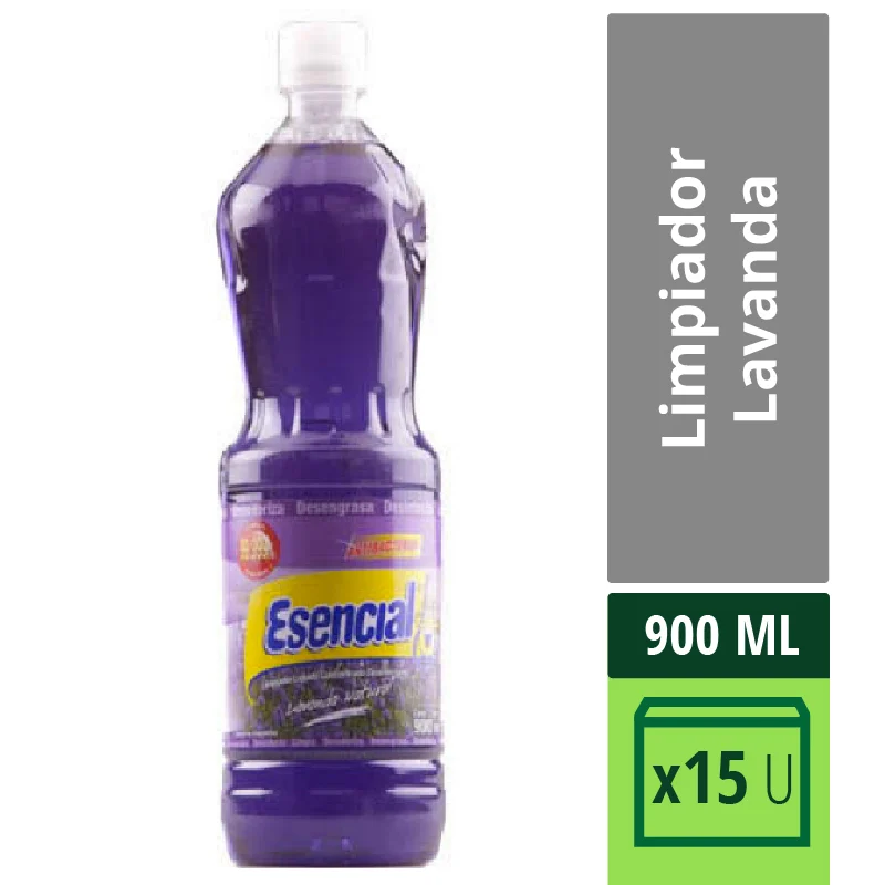 ESENCIAL Limp. 900ml Lavanda Natural x15