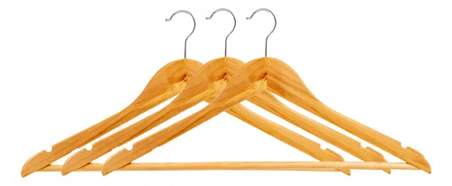 NP Percha Madera Clara x3