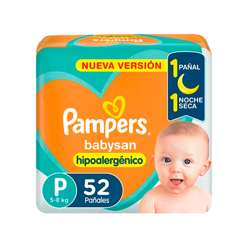 Pañal Pampers Babysan P