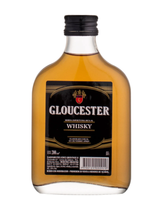 C.Arg.Petaca Gloucester Whisky 200cc x12