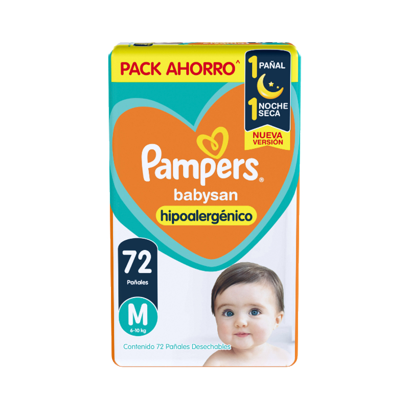 Pañal Pampers Babysan M