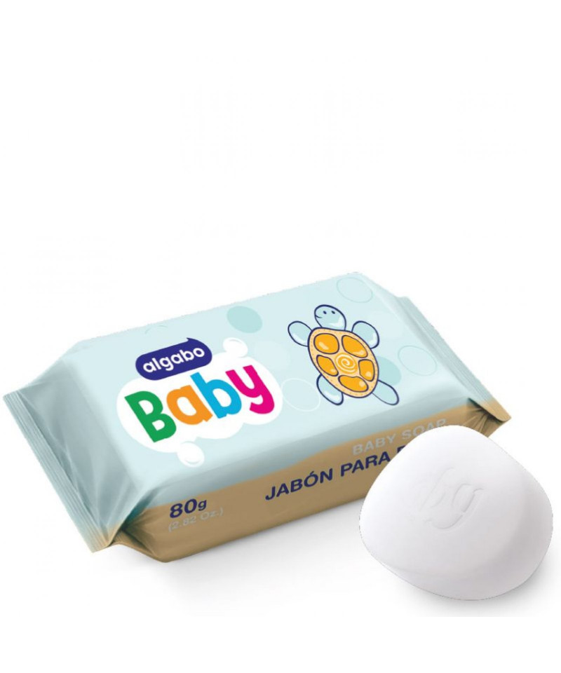 ALGABO Baby Jabon 80g c/estuche x5 (9)