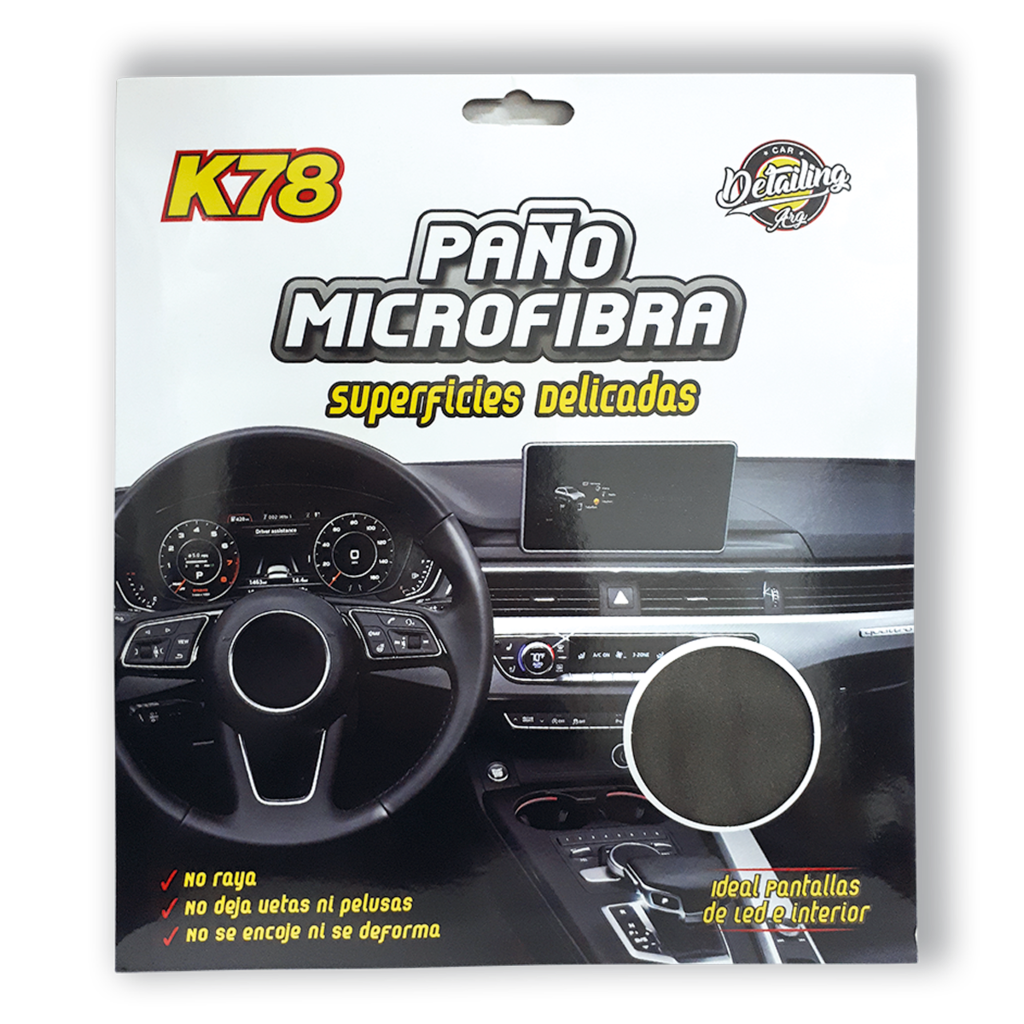 K78 Paño Microfibra Sup. Delicadas 40x40 (40)
