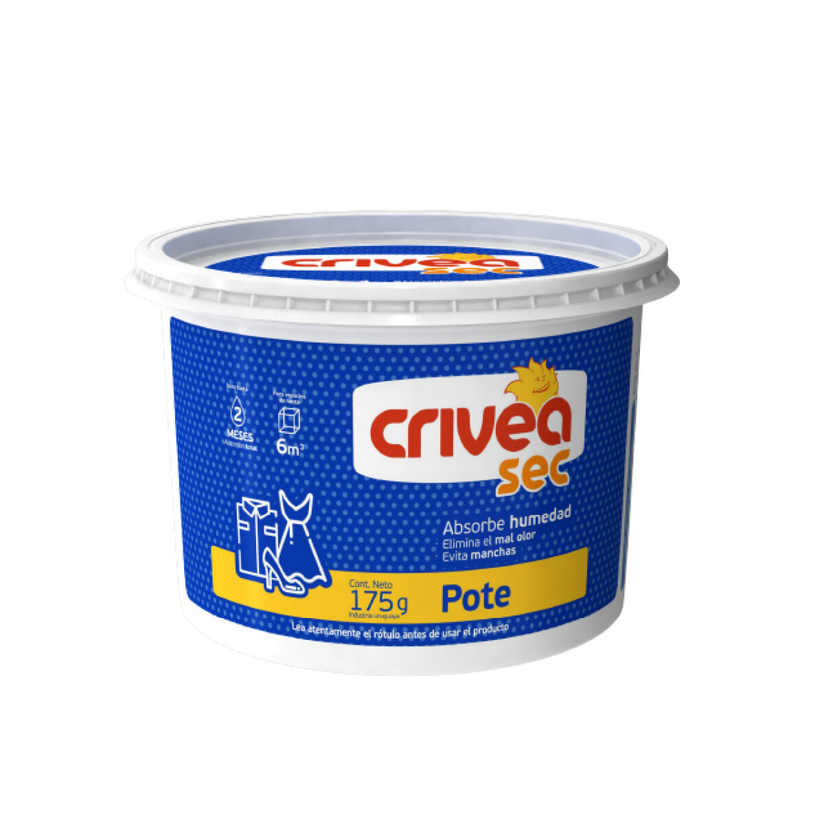 Crivea Sec. Anti. Humed. Pote 175gr