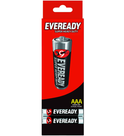 Pila Eveready AAAx24 Tubo (24)