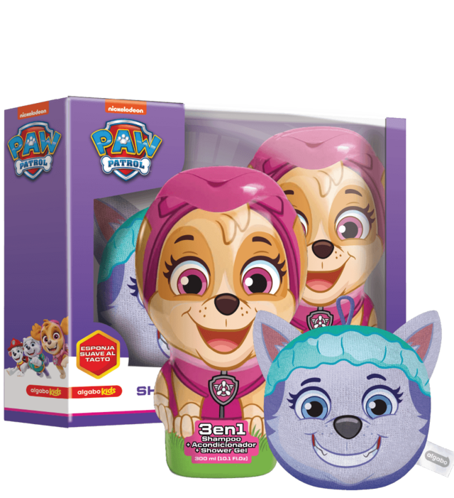 ALGABO Set Paw Patrol Skye (Sh. 1300+Esponja) (6)