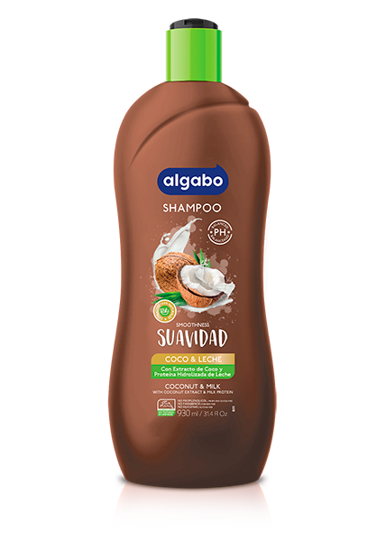 ALGABO 930ml Bot. Coco&Leche Sh. (12)