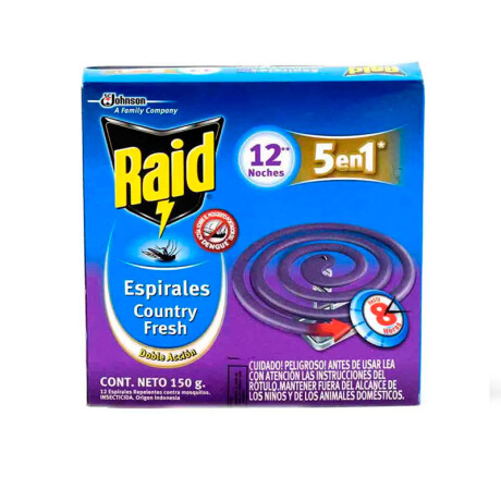 Raid Espiral Countr.Fresh x12 (24)