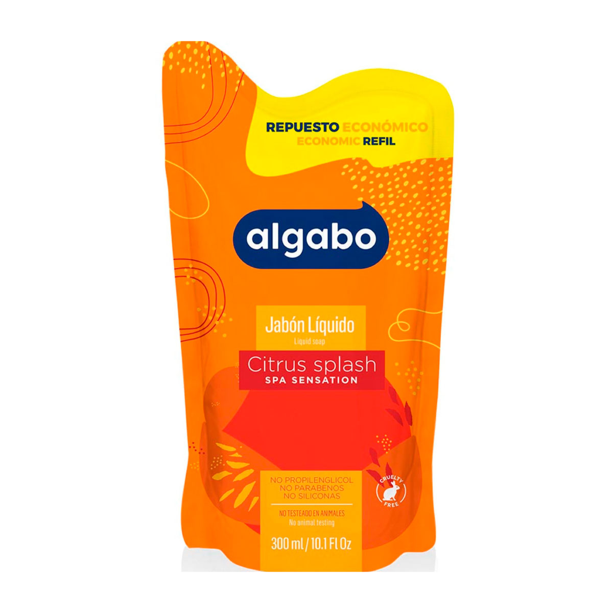 ALGABO Jabon Liq. 300ml Citrus D/P (12)