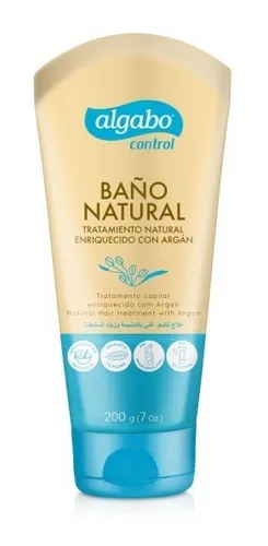 ALGABO Trat.Capilar Baño Nat. Argan pomo 200ml (12)