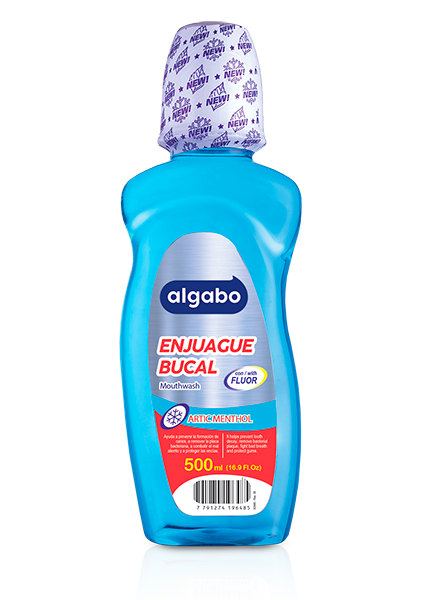 ALGABO Enj. Bucal Mentol 500ml (12)