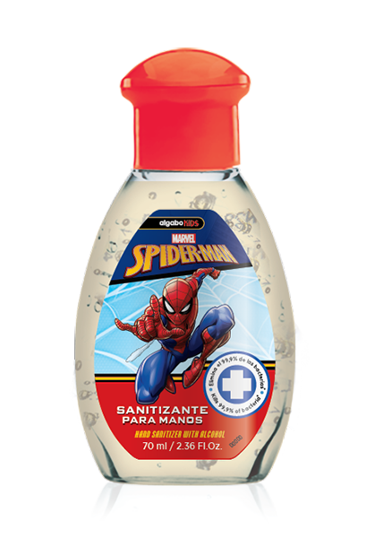 ALGABO Spiderman Alcohol Gel 70ml x18