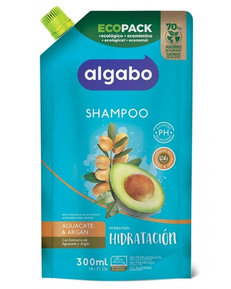 ALGABO 300ml Doy Pack Sh Aguac/Arg (12)