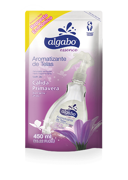 ALGABO Perf. Tela Rep. 450ml Cal.Primav.