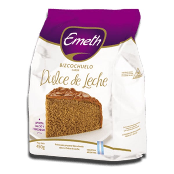 EMETH Bizcoch/Dulce Leche Fortif. 450grs x6 (12)
