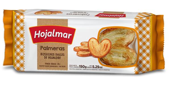 Hojalmar c/band. Palmerita 18x150 grs