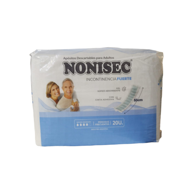 LENT. Pañal Nonisec Ap.Inc.Fuerte 6x20