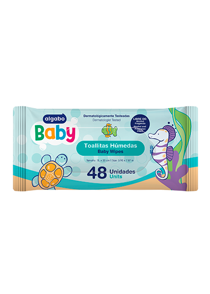 ALGABO Baby T/Humeda Wipes x48u (24)