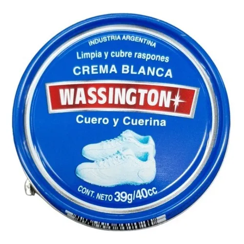 Wass. Crema Blanca Cuero 39gr x6