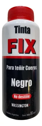 Wass. Tinta Fix 80cc  Negro (12)