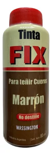Wass. Tinta Fix 80cc  Marron (12)