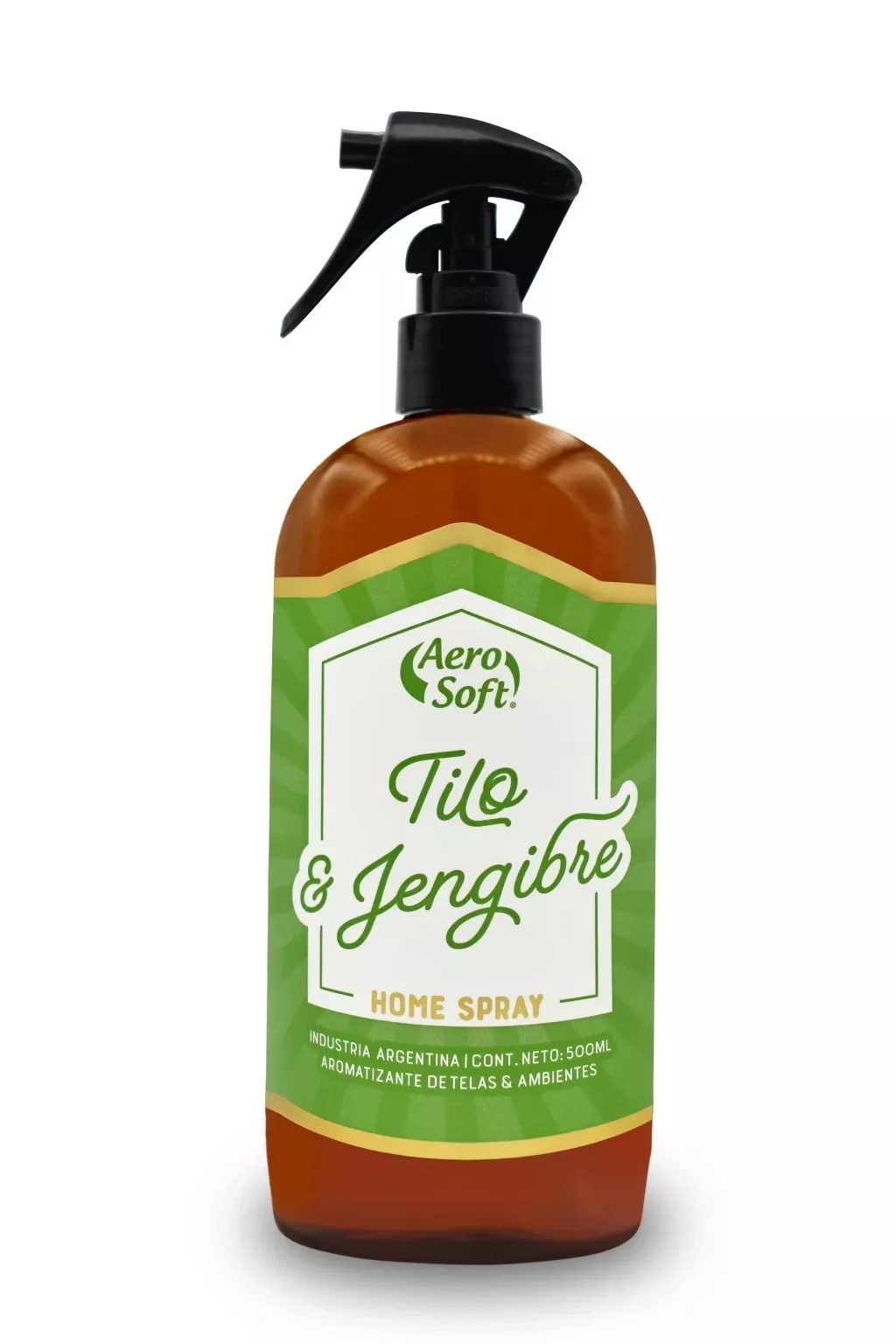 AeroSoft Aromat. Spray 500ml Tilo-Jengibre