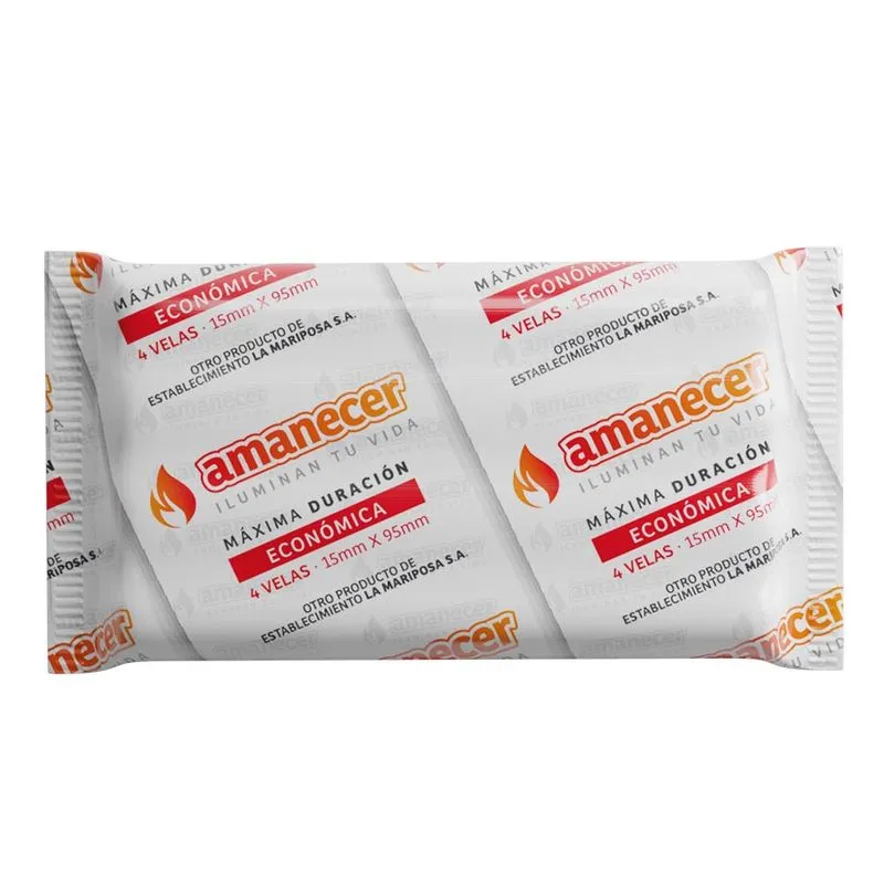 Vela Amanecer 54x68 grs