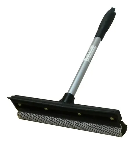 NP Limpiavidrios Metal.C/Mango Plast. 2 Cab. (40)