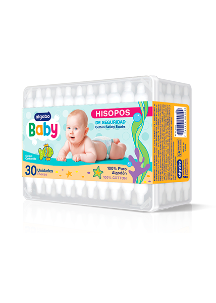 ALGABO Baby Hisopos Box 30u (30)