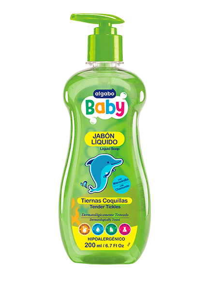 ALGABO Baby Jabon Liq. X200ml c/val (12)