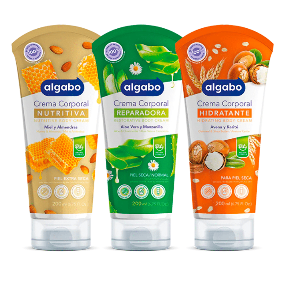 ALGABO Crema Corp. 200ml Reparad. x6 (2)