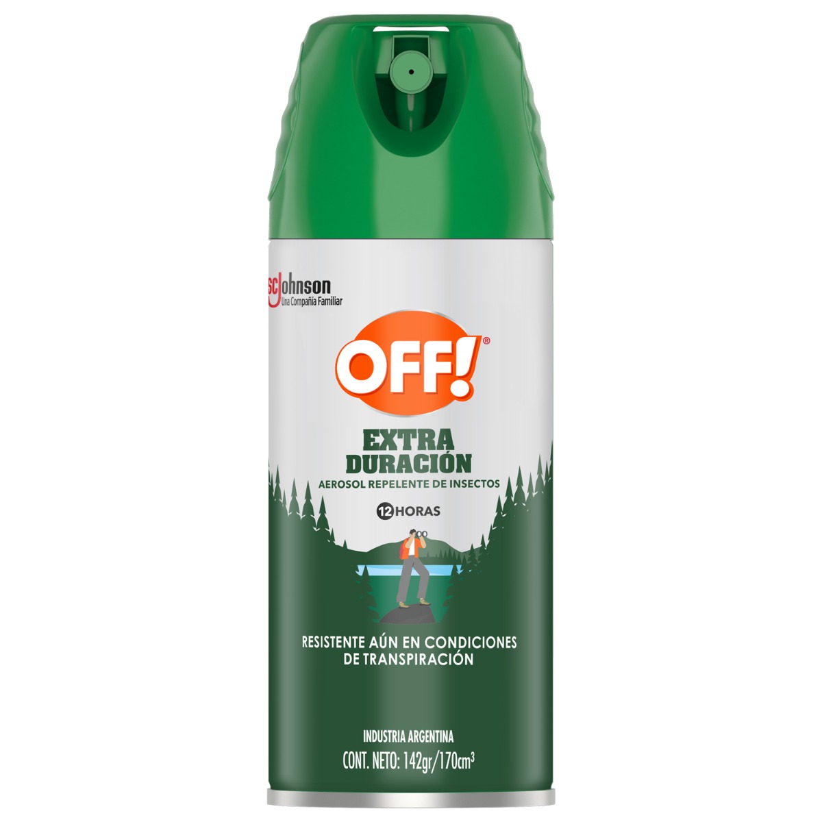 Repelente Off Aero Extraduracion 170ml x12