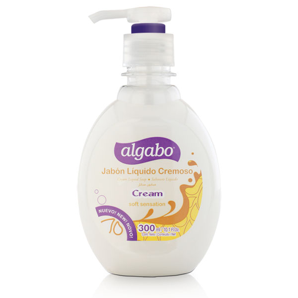 ALGABO Jabon Liq. 300ml Cream (12)