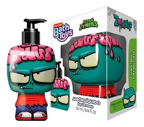 ALGABO Jabon Liq. Zombies Bath Toys 300ml (12)