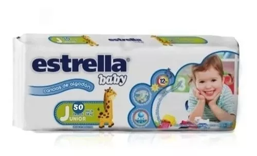 Estrella Pañal Superpack Junior 50u x2