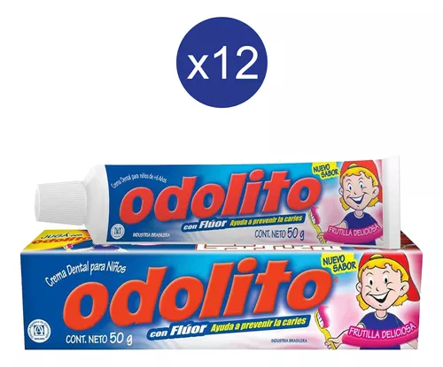 QM Crema dental Odolito Frut. 50gr x12