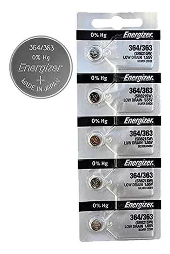 Pila Energizer 364/363 x5 Esp.Relojeria (20)