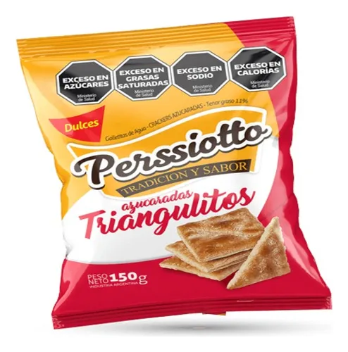 Perssiotto Triangulitos 150gr x30