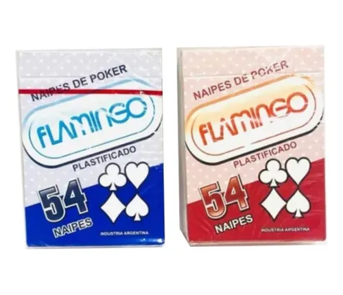 Naipes JR FLAMINGO 54u x12