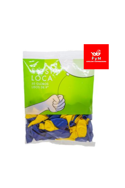 Globo Futbol Fiesta Loca Boca x50