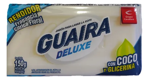 Jabon Pan GUAYRA 50x150gr